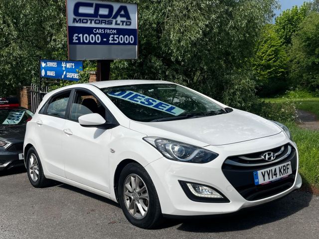 2014 (14) Hyundai i30 1.6 CRDi Blue Drive Active Euro 5 (s/s) 5dr