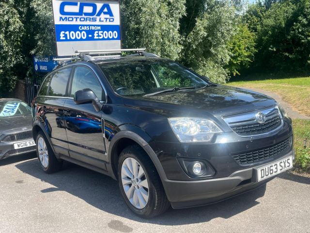 2013 (63) Vauxhall Antara 2.2 CDTi Exclusiv 4WD Euro 5 (s/s) 5dr
